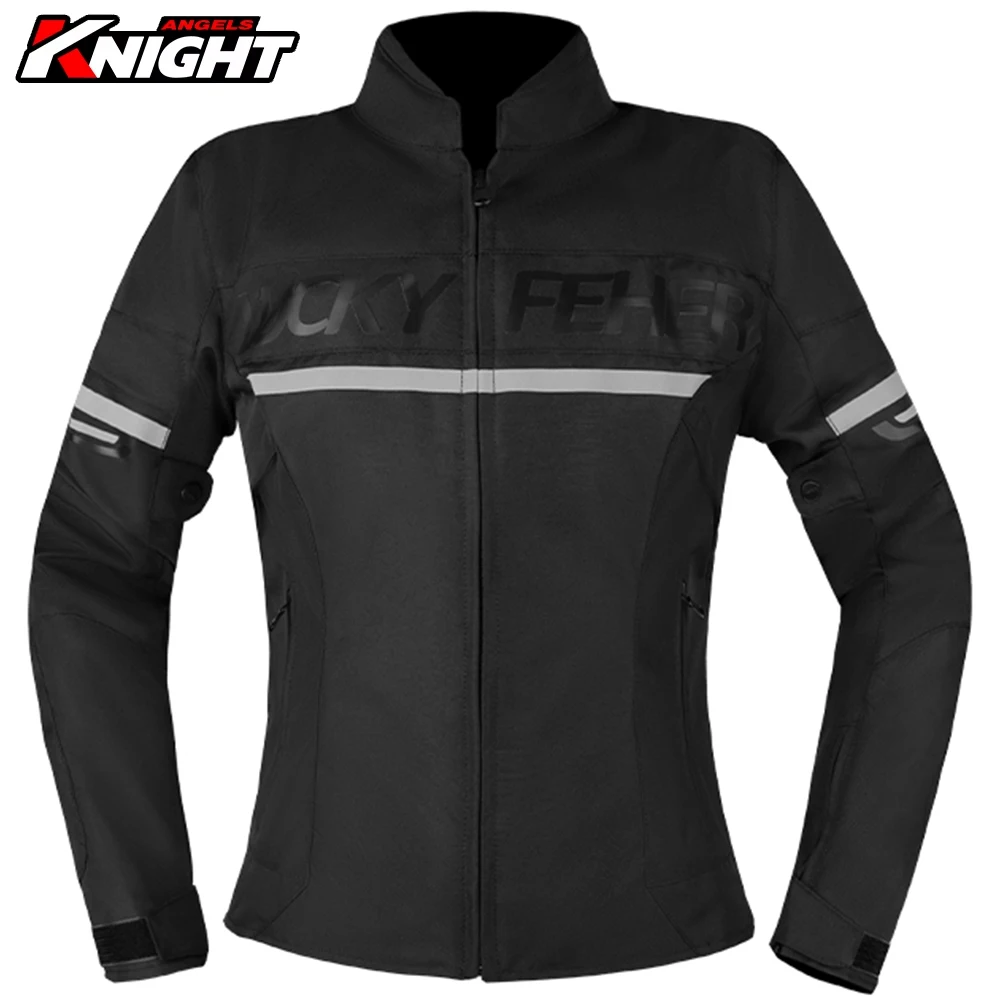 

Women's Motorcycle Jacket Waterproof Moto Riding Jacket Anti-Fall Protection Gear CE Approval Motocross Jacket Four Seasons