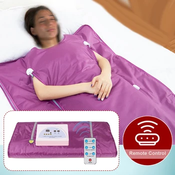 Slimming Fat Burning Sauna Blanket Device Body Thermal Lose Weight Beauty Machine for Home Use Relax Salon Spa