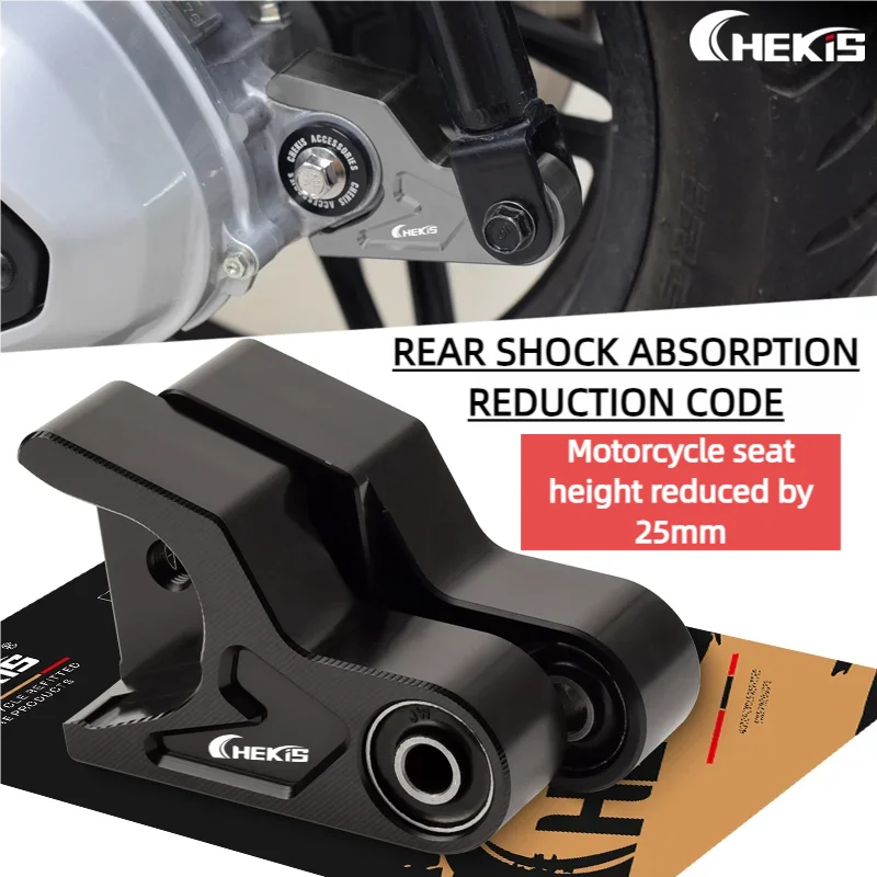 

Chekis подходит для Honda Forza300 Forza350 Nss350 Sh350I, аксессуары для модификации мотоцикла, код уменьшения высоты сиденья, кронштейн для снижения высоты сиденья, гном 25 мм, аксессуары