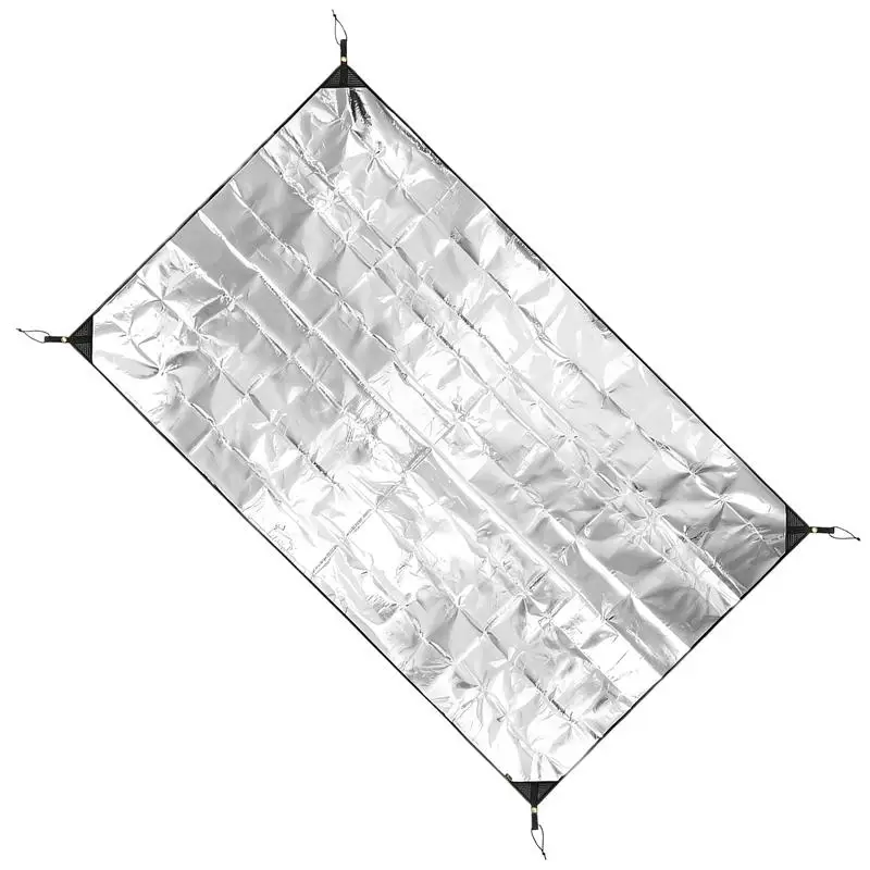 Insulating Foil Mat For Camping Aluminum Foil Foam Sleeping Pad Double-Sided Waterproof Foil Mat Sleeping Tent Pad Thermal