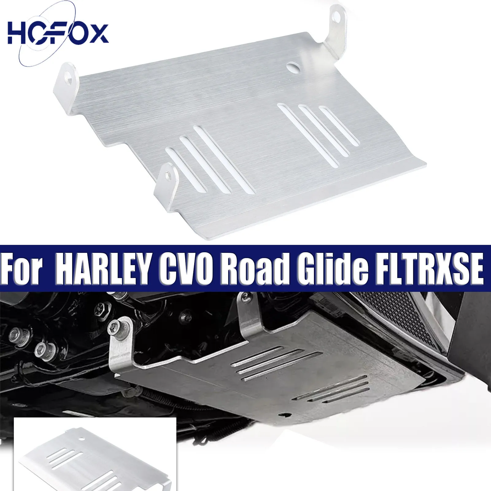 

For Harley Touring CVO Road Glide Street Glide FLTRXSE 2024-Later Motorcycle Skid Plate Engine Chassis Protection