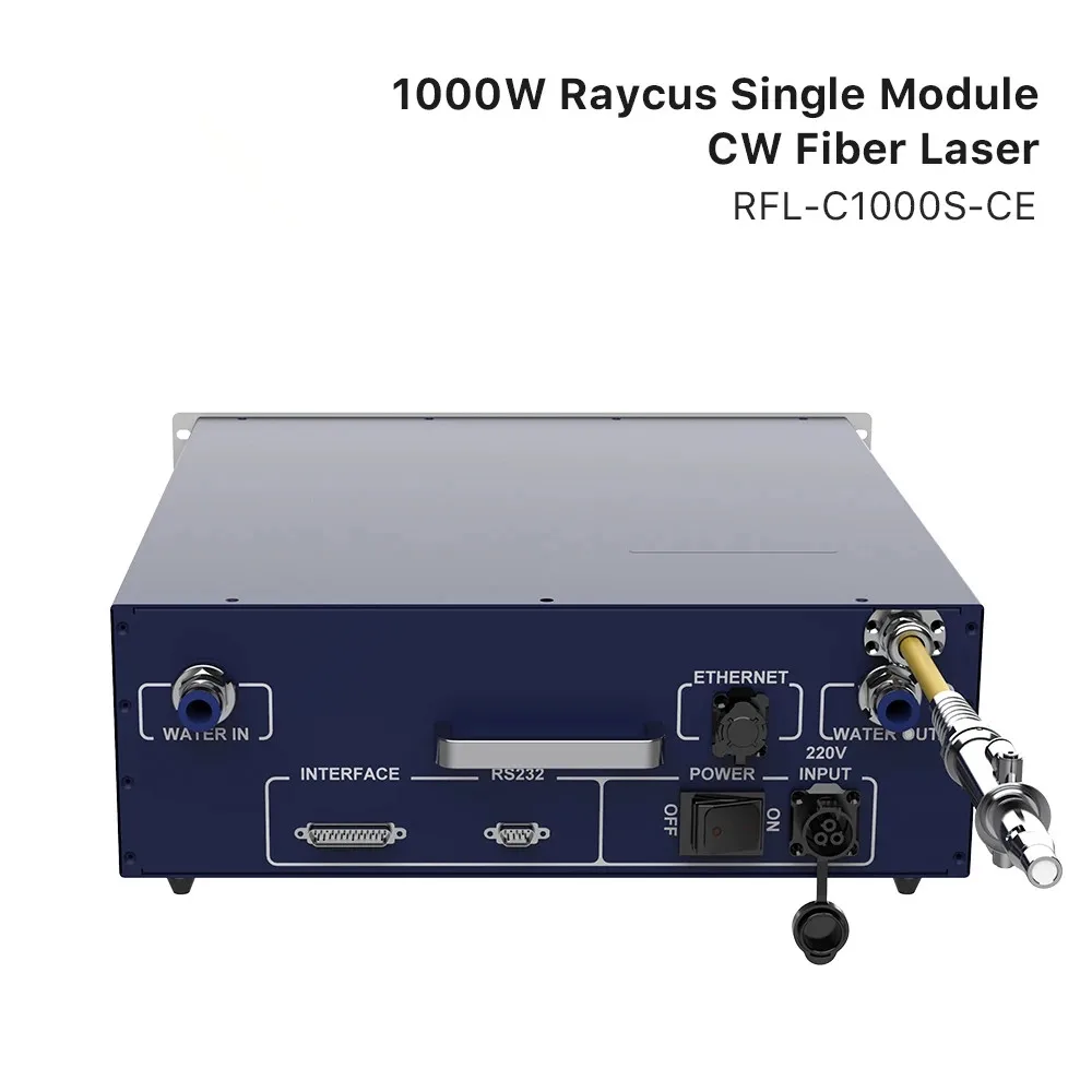 Original Raycus 2000W Laser Source RFL-C2000 CW Fiber Laser for 1064nm Fiber Laser Cutting Machine