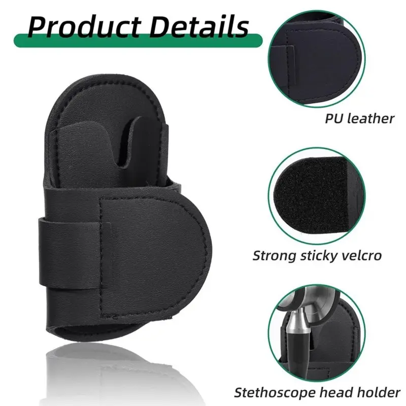 Beauty Stethoscope Accessories, For Scrubs, White Coats, Belts-Stethoscope Holder Hip Clip-Essential For Doctors
