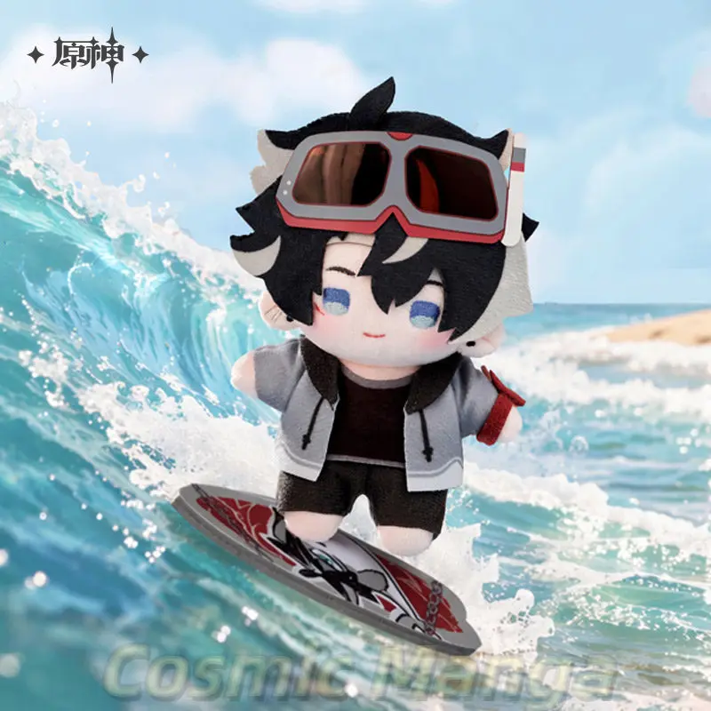 Cosplay MiHoYo Game Genshin Impact Wriothesley Cartoon Figure Idol Plushies Birthday Gift Keychain Pendant Official Anime - view 3