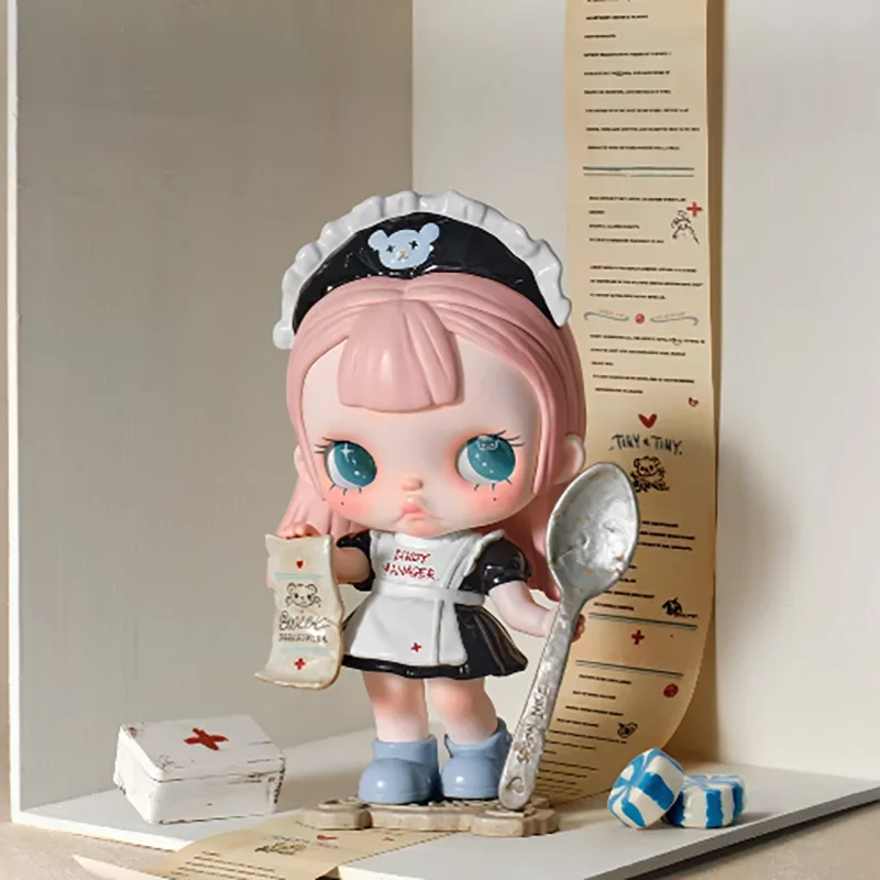 POP MART TINYTINY Sugar Therapy Room Unlock The Key of Answers Series Trendy Mystery Box Anime Action Figure Blind Box Toys image 3