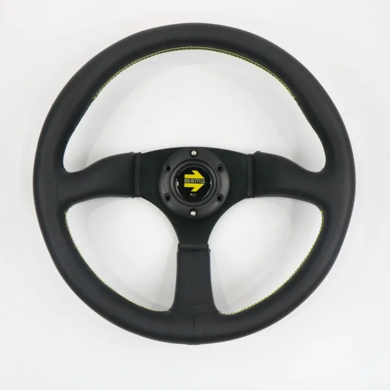 14 Inch Car Modified Steering Wheel PVC Competitive Sports Steering Wheel 350mm Universal For Racing Tracks