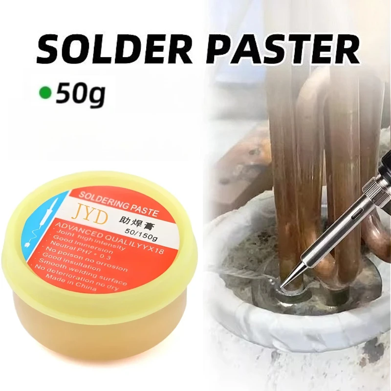 Soldering Paste Mild Rosin Environmental Soldering Paste Flux PCB IC Parts Welding Soldering Gel Tool for Metalworking
