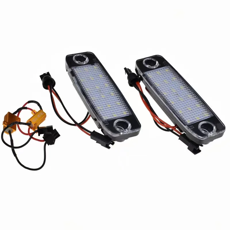 

2pcs Car Led Number License Plate Lights Lamps for Hyundai Kona Tucson I40 CW for Kia Sportage SL Car-Styling Number Lamps