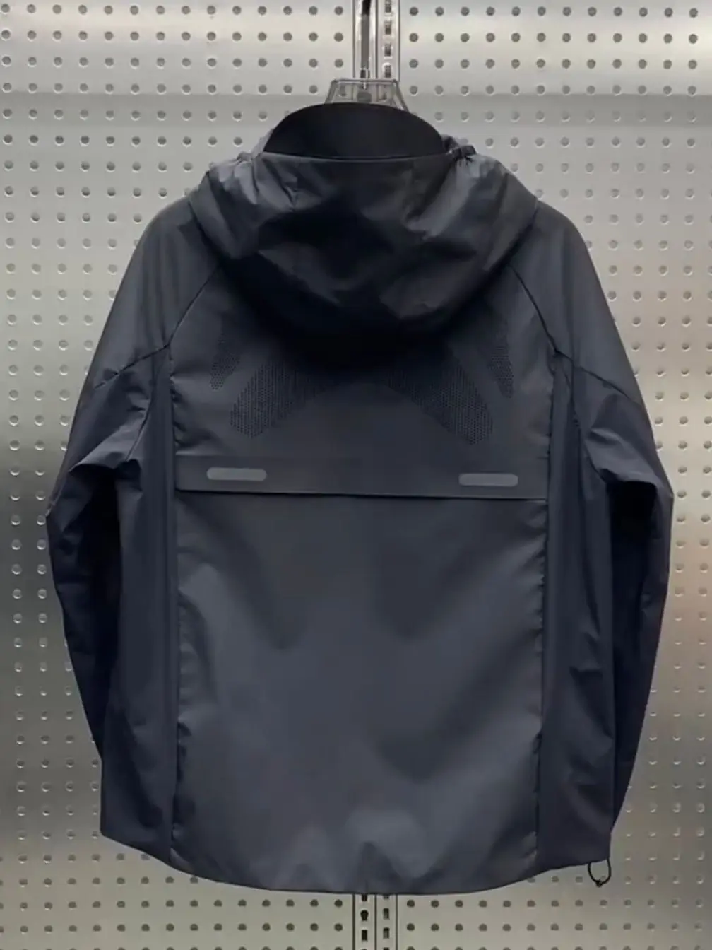 

Casual Loose Men's Jaet Faionable Spor Hooded Windbreaker Polyester Fiber Long Sve Zipper Closure Color Youth