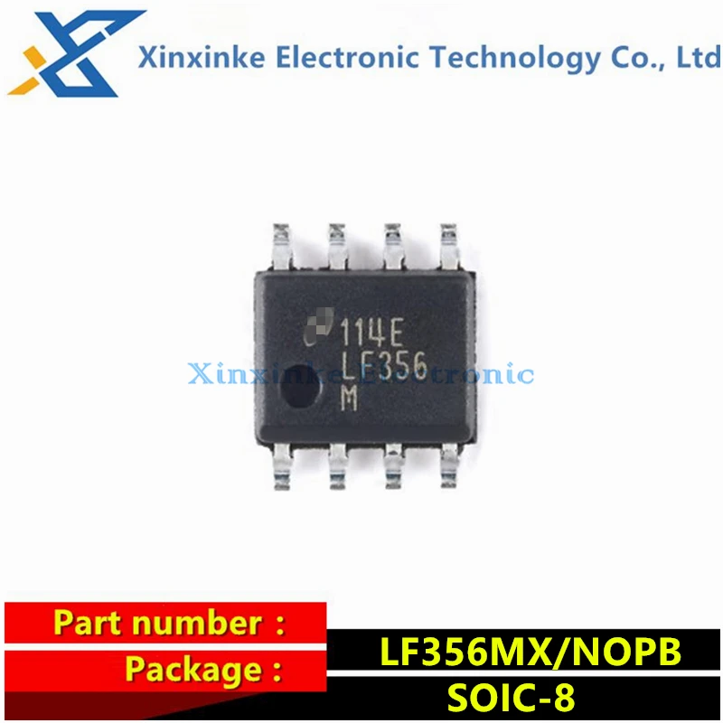 LF356MX/NOPB SOIC-8 Operational Amplifier ICs JFET Input Op Amps Brand New Original