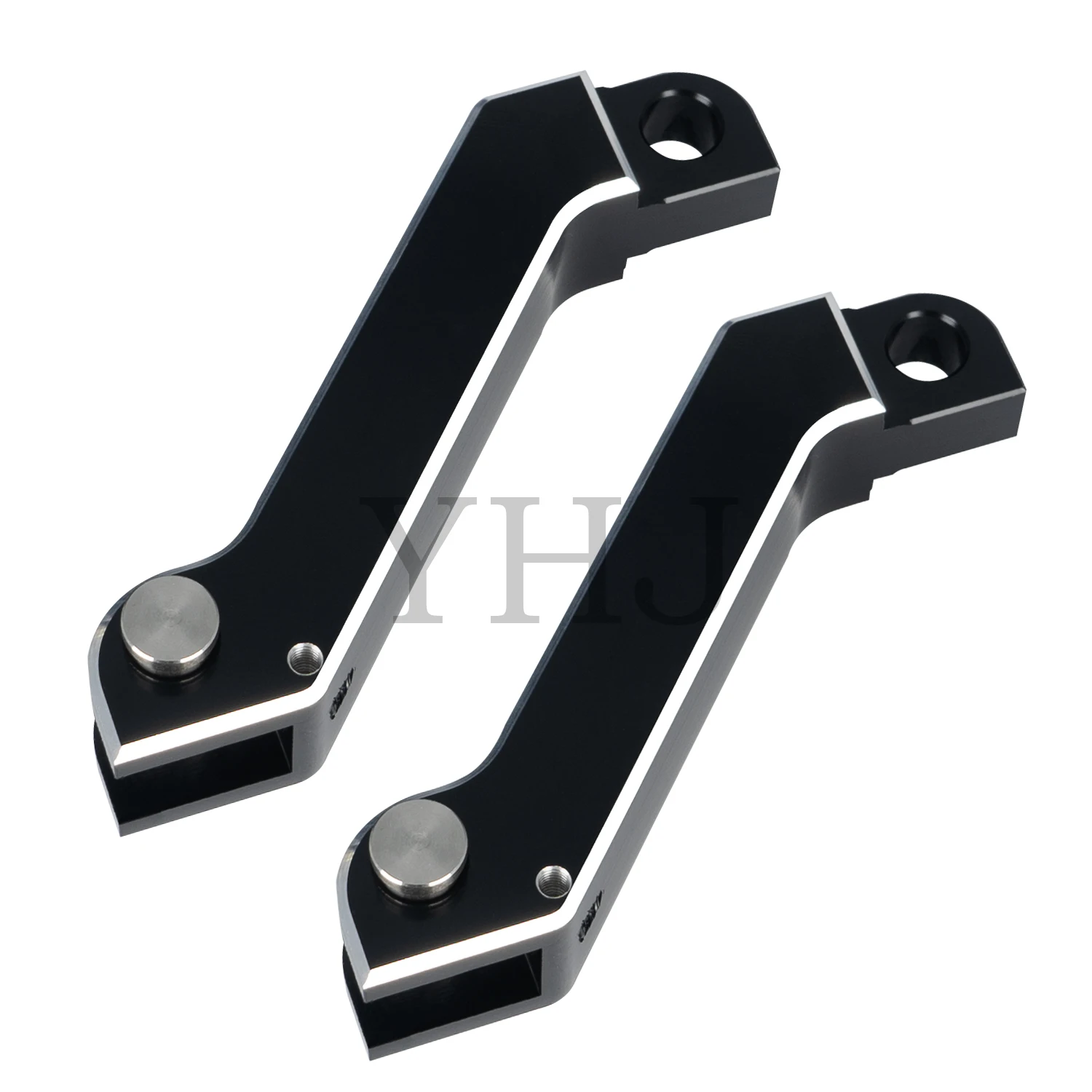 

Motorcycle Male Mount Foot Peg Extensions Support Bracket For Harley Davidson Sportster Softail Road King Aluminum Black&Chrome