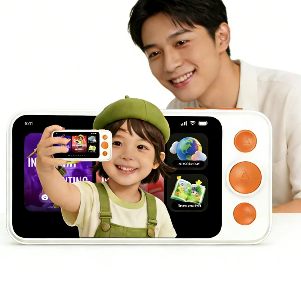 AI camera shooting learning machine: an educational toy with text-to-style photo creation function for children, with 4G Wifi