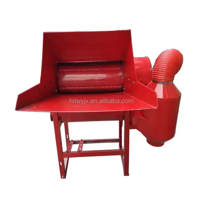 Home Use Farm Machine Efficient Crop Separation Wheat Rice Sorghum Seed Threshing Machine For Small Scale Farming