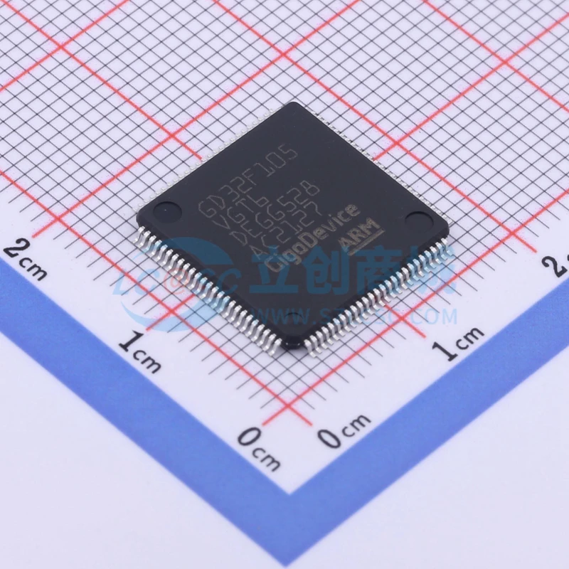

Фонарь 100% оригинальный новый GD GD32 GD32F GD32F105 GD32F105VGT6 фонарь микроконтроллера (MCU/MPU/SOC) ЦП