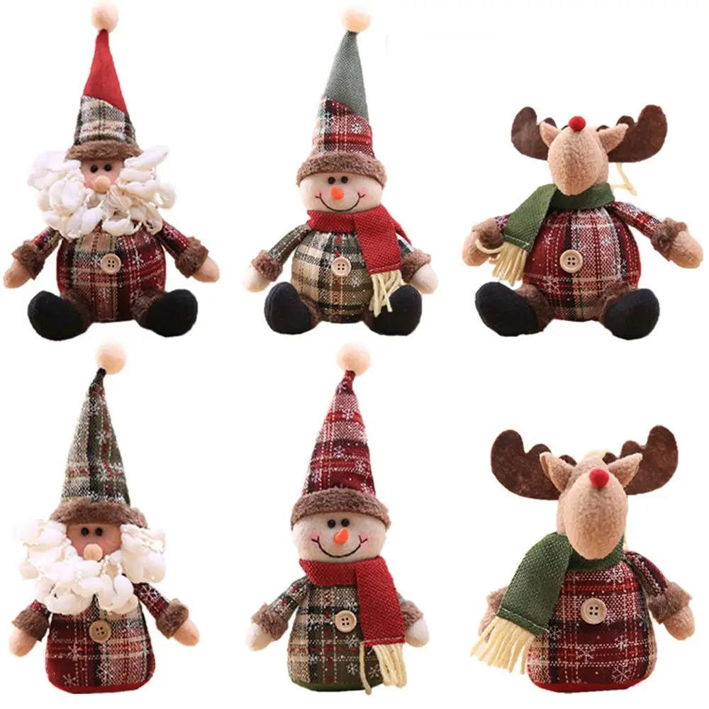 Elanden Home Decor Feestartikelen Nieuwjaar Geschenken Opknoping Ornamenten Kersthanger Kerstboom Decor Kerstversiering Poppen