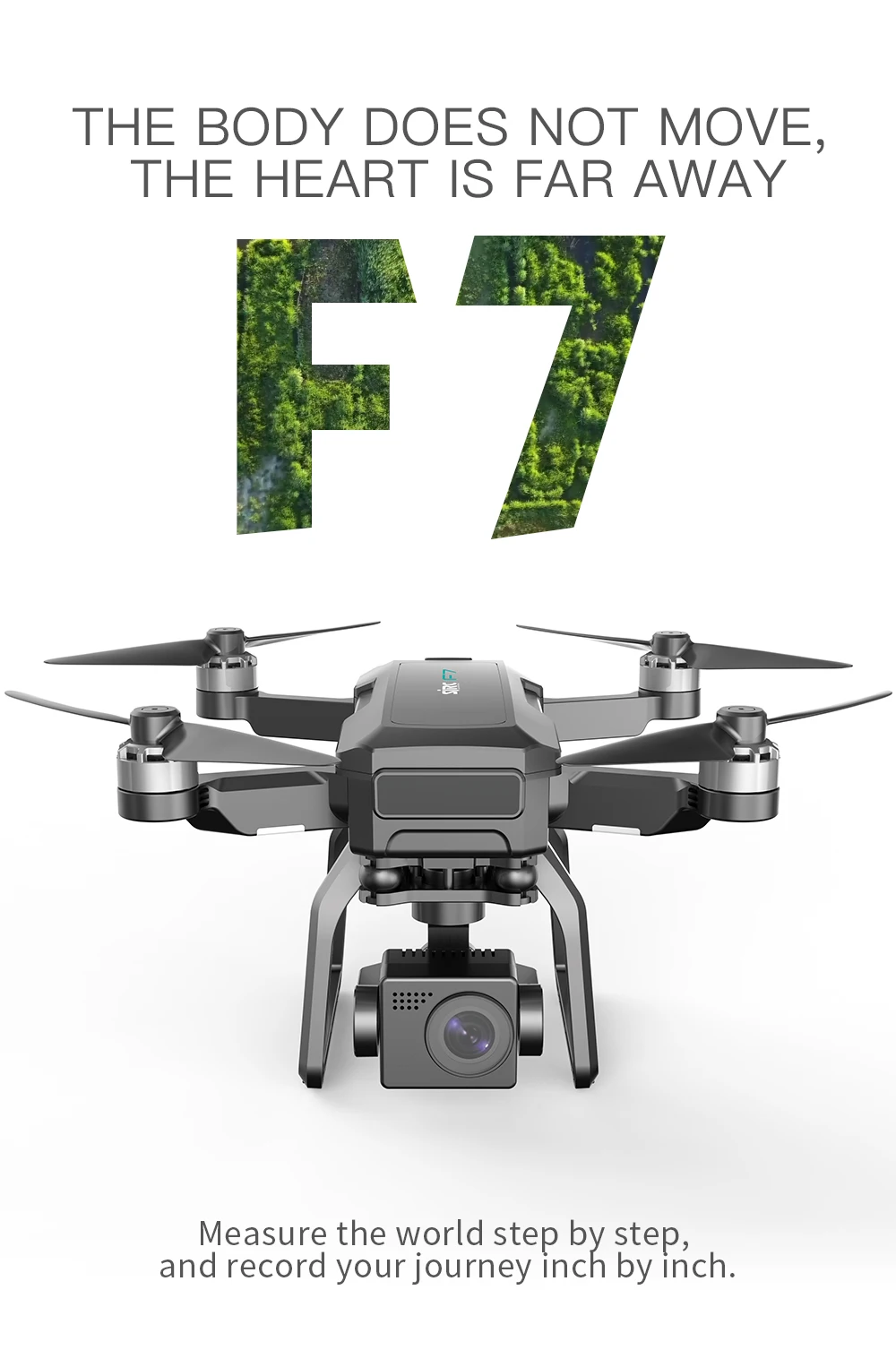 F7 Pro Dobrável Brushless RC Quadcopter, 4K Camera Drone, GPS, HD, 5G, WiFi, FPV, 3 Axis Gimbal, F7S, Venda Quente