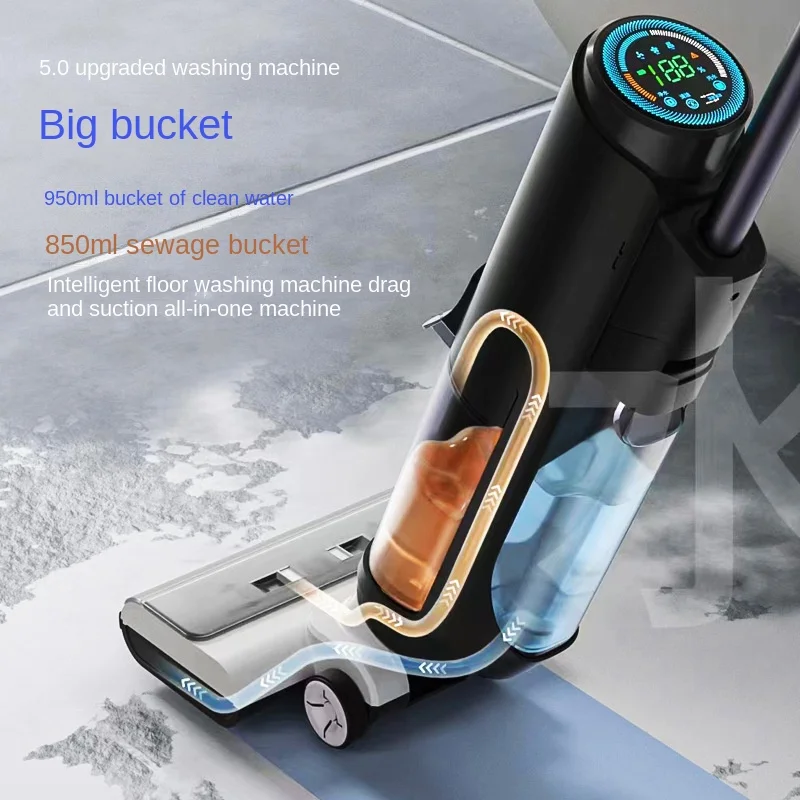 Intelligent wireless household washing machine Washing and mopping vacuum cleaner aspirador de pó 습식청소기 산업용 robot aspirador