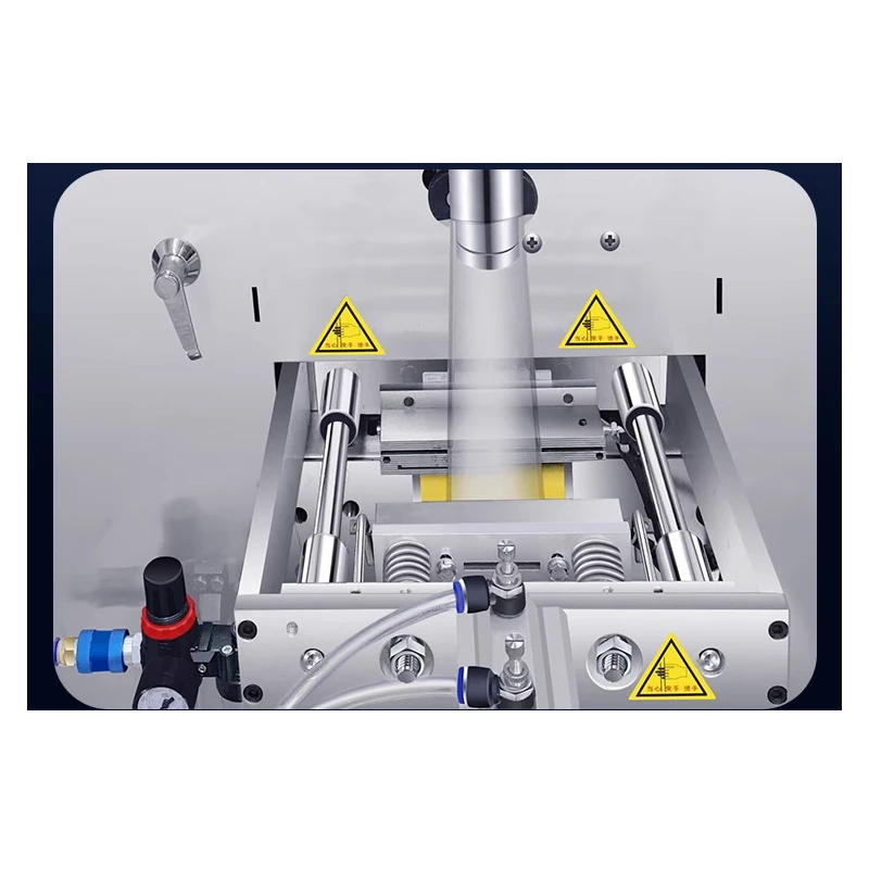 Fully Automatic Three Scale Packaging Machine Granule Food Weighing Packaging Grain Bag Feeding Automatic Packaging Customized