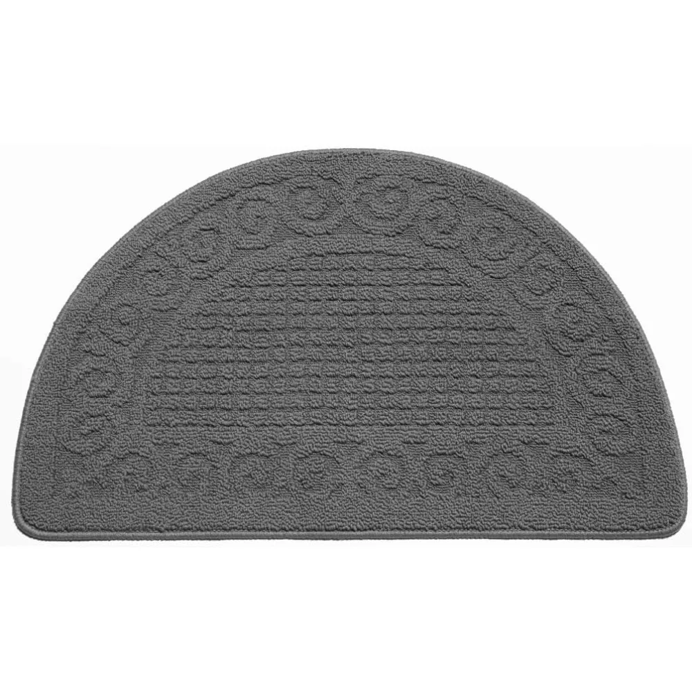 

кухонные коврики, кухонные коврики 31 x 19 дюймов, круглые кухонные коврики в форме полумесяца, специализированные в ультра-антискользящих впитывающих машин.