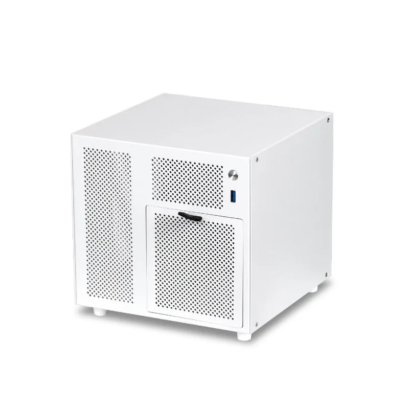 4‑Bay NAS Chassis With Backplane Support SFX/SFX‑L Power Mini‑ITX Mainboard Home DIY Storage Server Enclosure