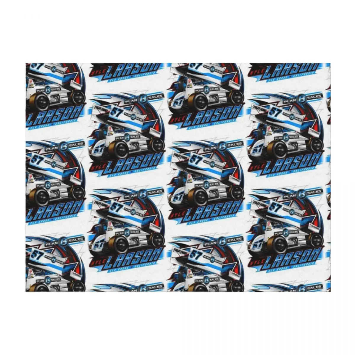 

Kyle Larson Kyle , #2 Throw Blanket Extra Large Throw Plaid Decorative Sofa Plush Blankets