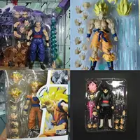 New Dragon Ball SHF Black Goku Zamasu Pink Joint‑Movable Action Figure, Anime Collectible Figurine Model Desktop Decoration Gift 2
