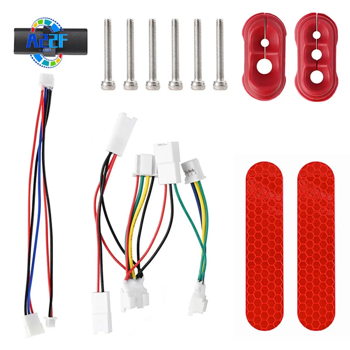 

A22F-Turn Signal Lamps Accessories For Xiaomi Mi Electric Scooter M365/ PRO/1S /Lite /Essential Scooter Reflective Rear Light