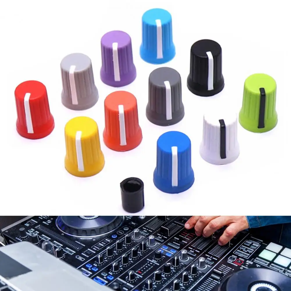 5Pcs Pioneer EQ Knob Replacement Rubber Pioneer Mixer Knob Cap Equalizer Potentiometer Fader Knobs