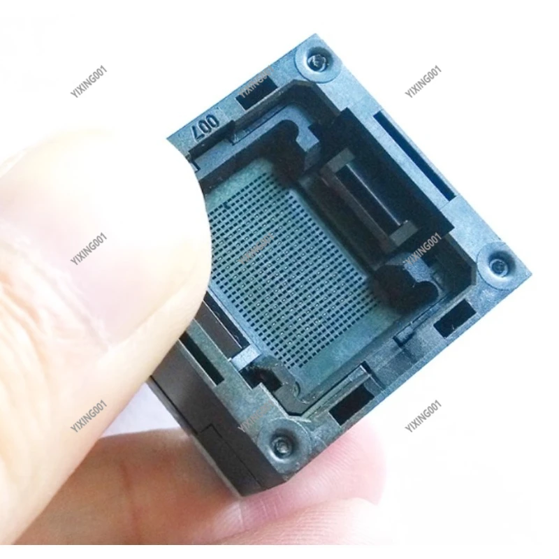 

BGA152/BGA132 DIP48 Электронная испытательная розетка Обработанное испытательное сиденье для твердотельного/U диска для старения вниз