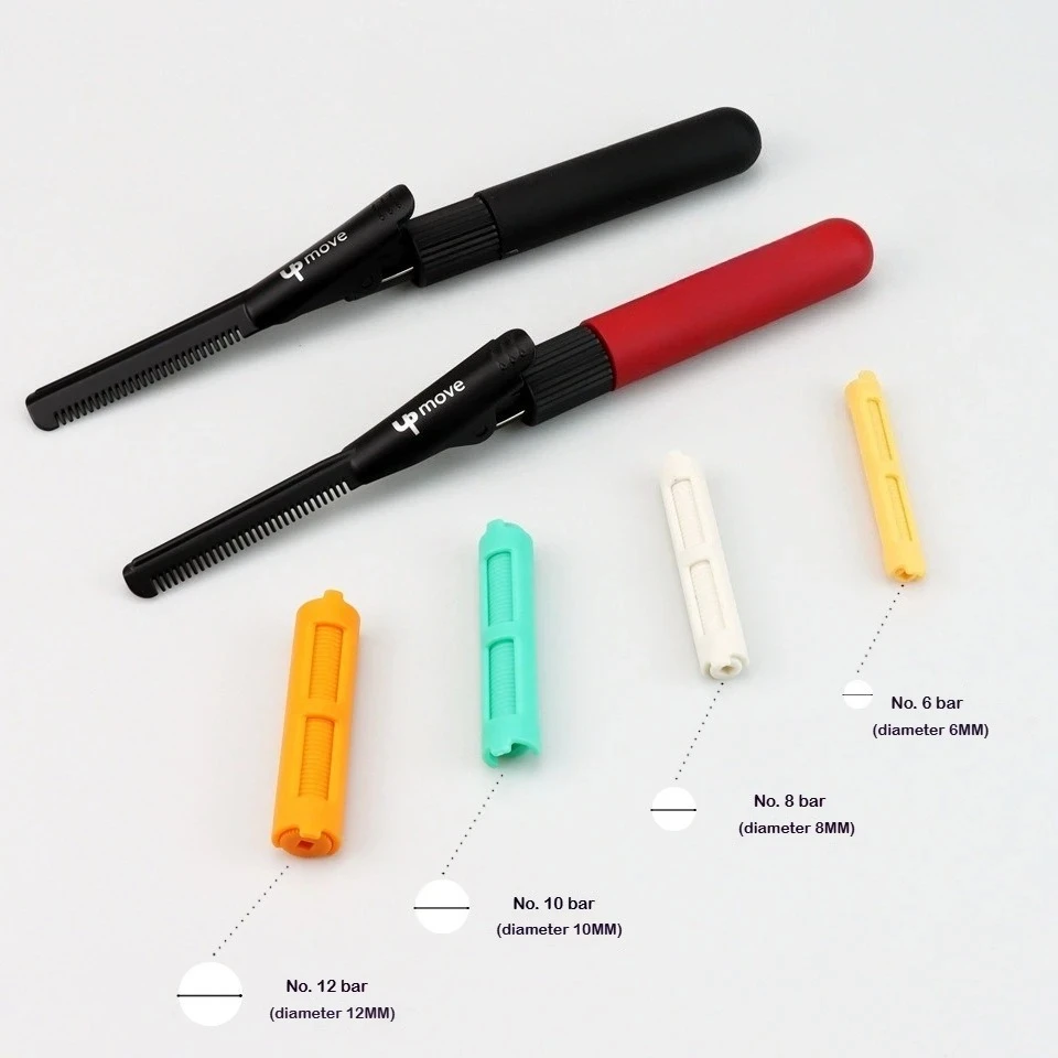 Korean Heatless Hair Curler & Hair Rollers Machine Set Curling Rod Pull Core Lazy Curls Flexi Rods Wave Formers Hair Root Perm