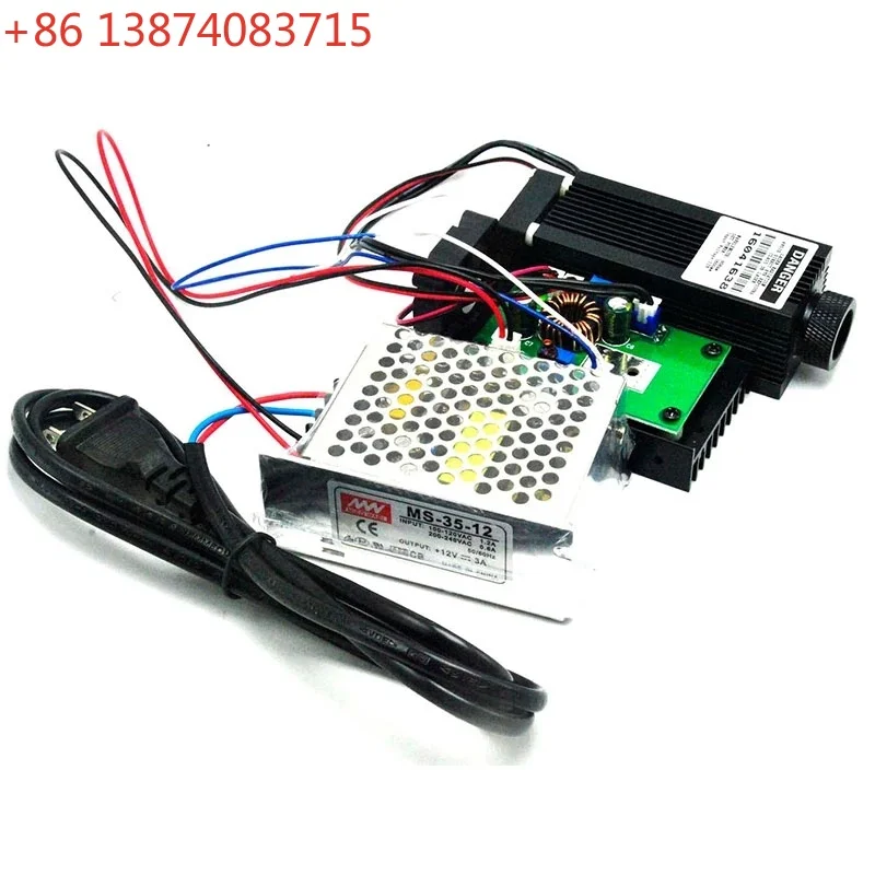 

High Power 808nm IR InfraRed 800mw/1W /400mw Laser Dot Module w 1W LD Diode Point Lasers TTL w 12V Power Supply