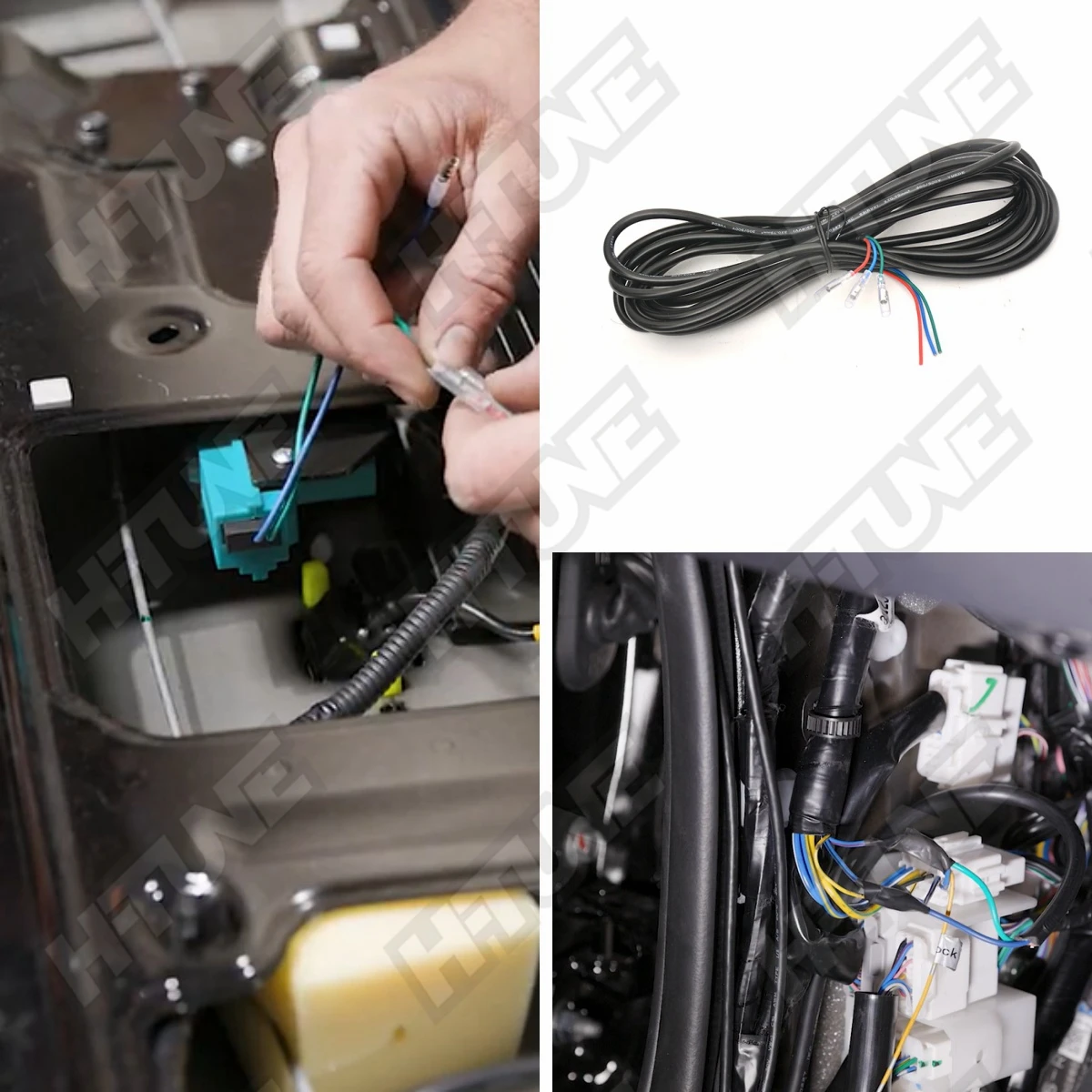 4x4 Pickup Automatic Power Tailgate Security Lock For Hilux VIGO KUN25 KUN35 2005-2014 /  HILUX REVO GUN126 GUN136 2015-2022