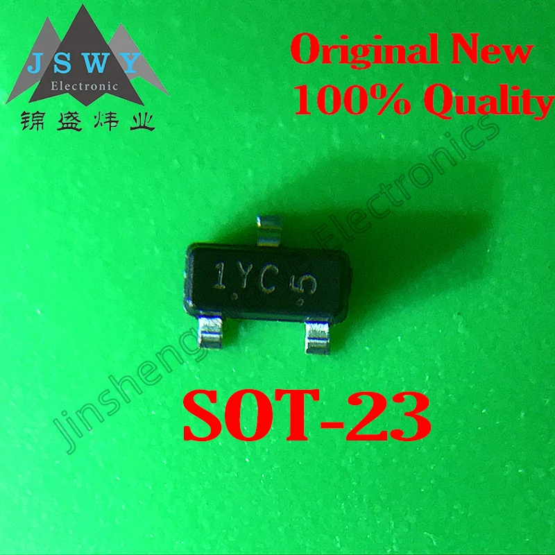 

(200/500PCS) L8050QLT1G L8050 Silkscreen 1YC SOT-23 25V/800mA Genuine In Stock Ships Fast!