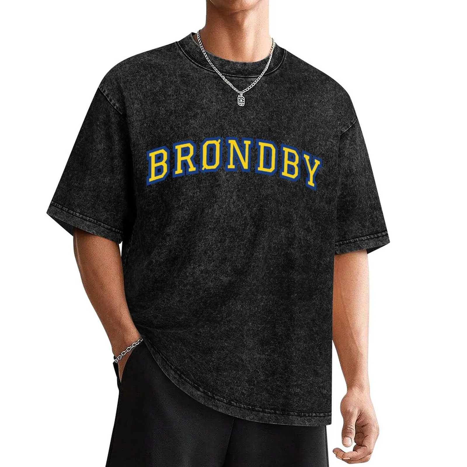 

Brndby Varsity College T-Shirt boys animal print Man t-shirt designer t shirt men