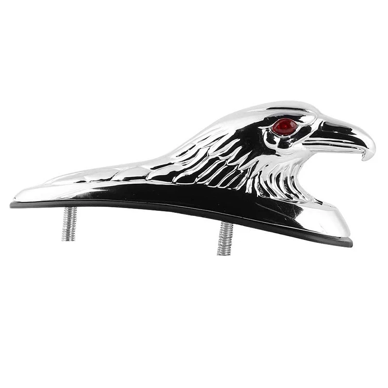 

Motorcycle Universal Front Mudguard Frame Decor Eagle Head Statue For Kawasaki Yamaha Honda Suzuki