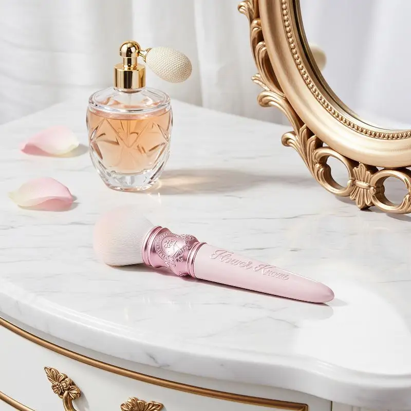 New Flower Swan Ballet Cosmetic Brush Wool Brush For Blush Powder Soft Fluffy Friendly Makeup Tool Knows