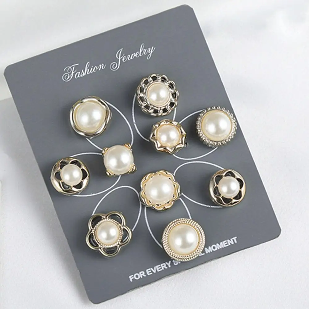 20Pcs Anti-exposure Button Brooch Detachable Sewing Accessories Fixed Clothes Pins Clothing Crafts Decorative