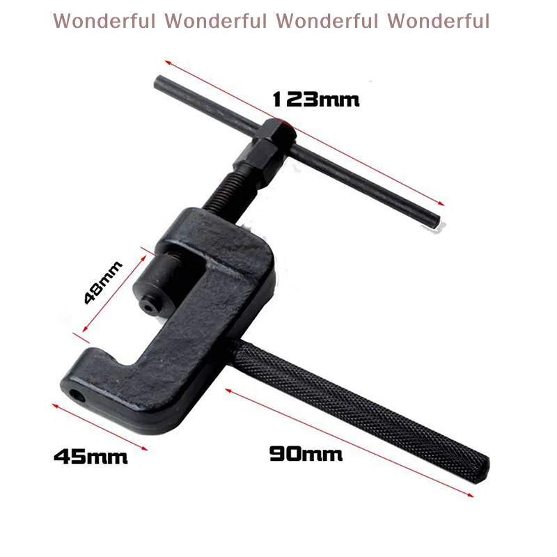 Heavy Duty Bike Chain Repair Tool Set - 13pcs includes Splitter, Riveting Tool & O-Ring for Motorcycles