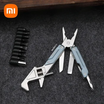 Xiaomi NexTool light wrench W2 multi-purpose pliers large wrench multifunction screwdriver folding multi-tool portable EDC repair
