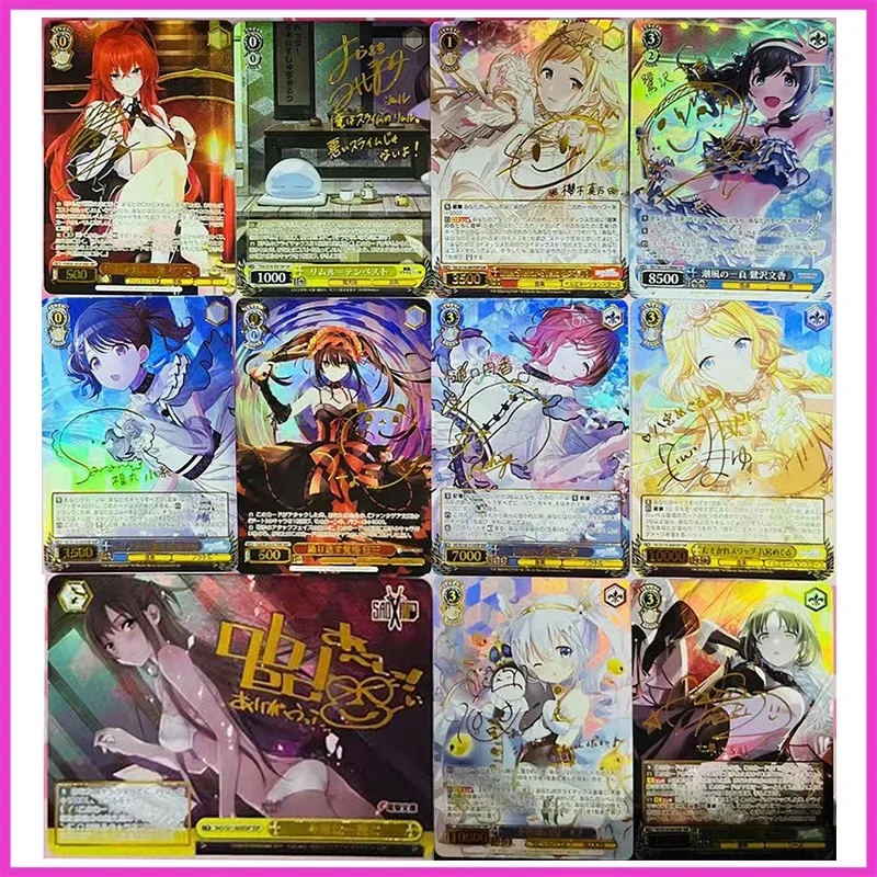 Anime Wed'appareils Schwarz DIY Refraction Collecemballages Card Toys, ACG, Sagisawa, struction ika, Saegusa, Mayumi, Yuuki, Asuna, Cadeau d'anniversaire pour garçon