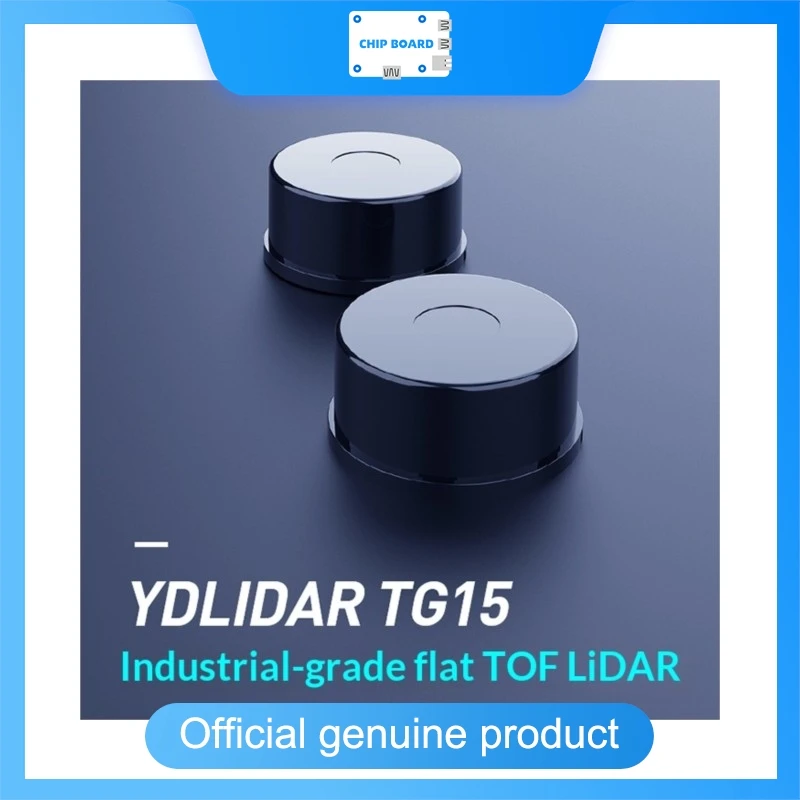 EAI YDLIDAR TG15 TOF LiDAR Sensor, 20kHz Laser Scanner 360° Mapping Radar, 0.05-15m Obstacle Avoidance Module