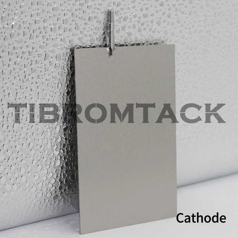 Titanium Cathode Plate Without Coating with Post