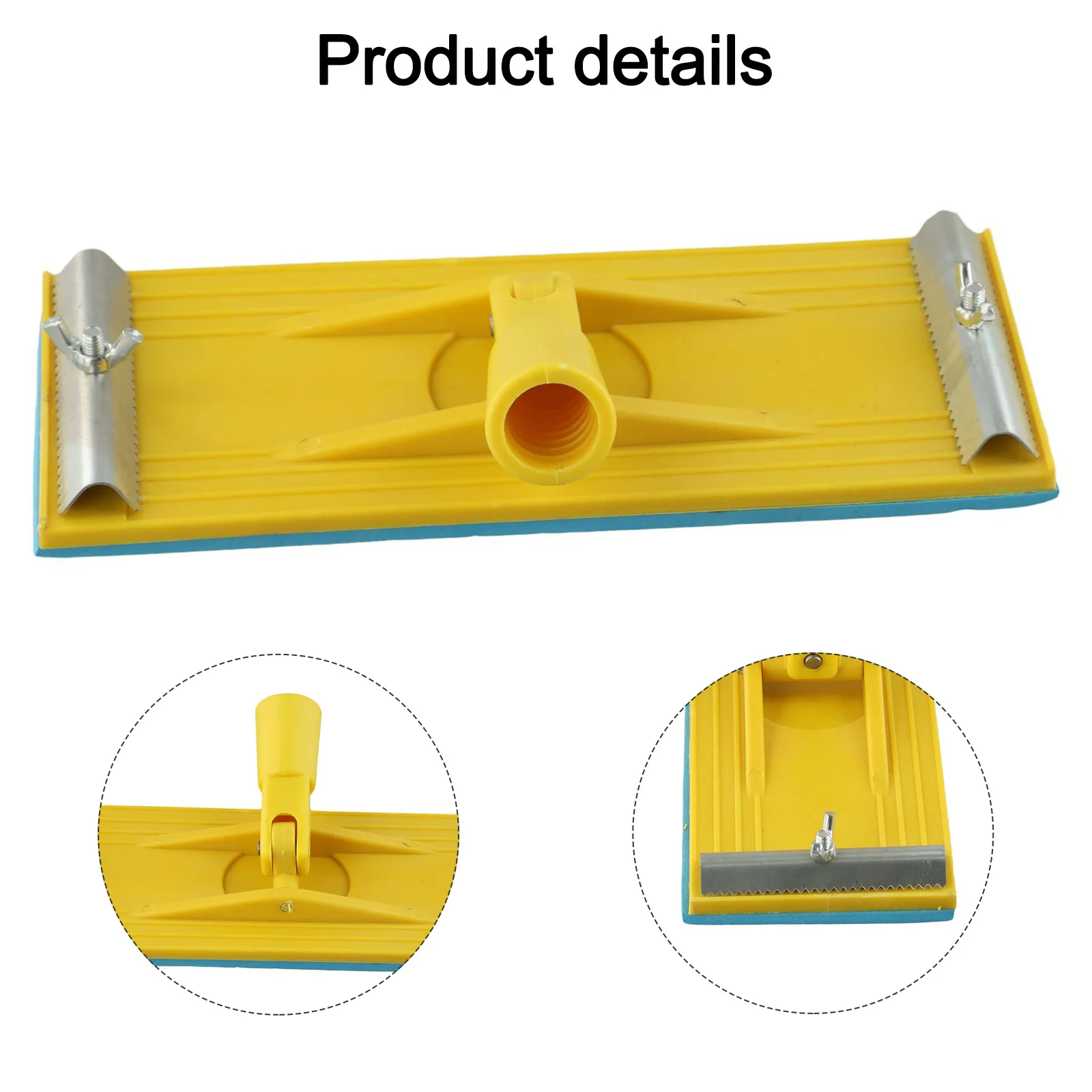 حامل ورق الصنفرة أداة تلميع البلاستيك اليد ساندر حامل الصنفرة الإطار كليب لرأس ساندر الصنفرة دريوال
