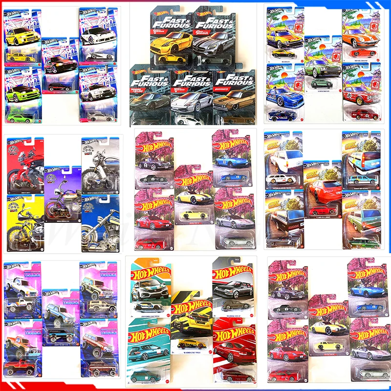 Hot Wheels Fast & Furious Series Car Model HW Car Cultrue Simulation Cars Collectible Decor Children Toys Birthday Gift