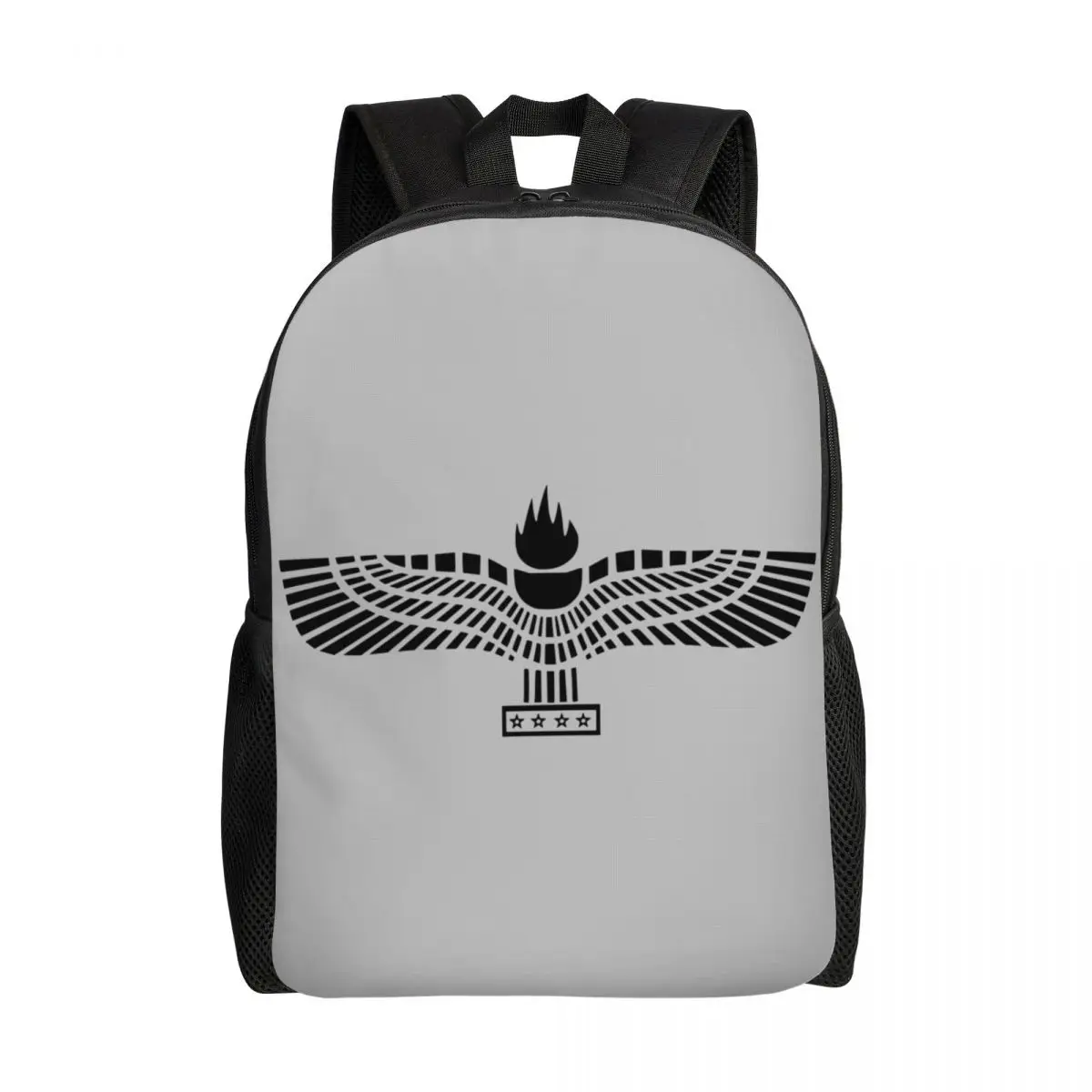 

3D Printing Aramean Syriac Flag Backpacks for Girls Boys Suryoyo Assyria College School Travel Bags Bookbag Fits 15 Inch Laptop