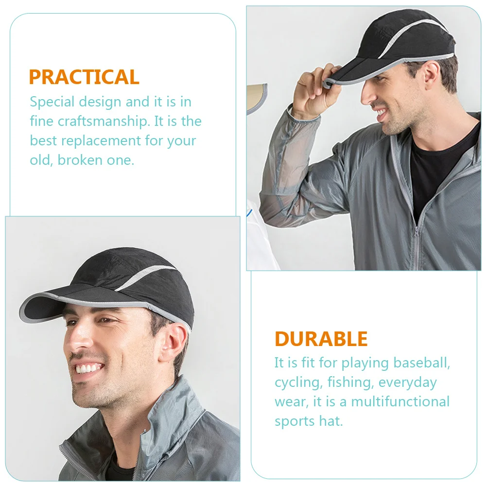 

Hat Baseball Caps Breathable Running Hat Foldable Quick Dry Adjustable Sunproof Cap Cycling Hiking