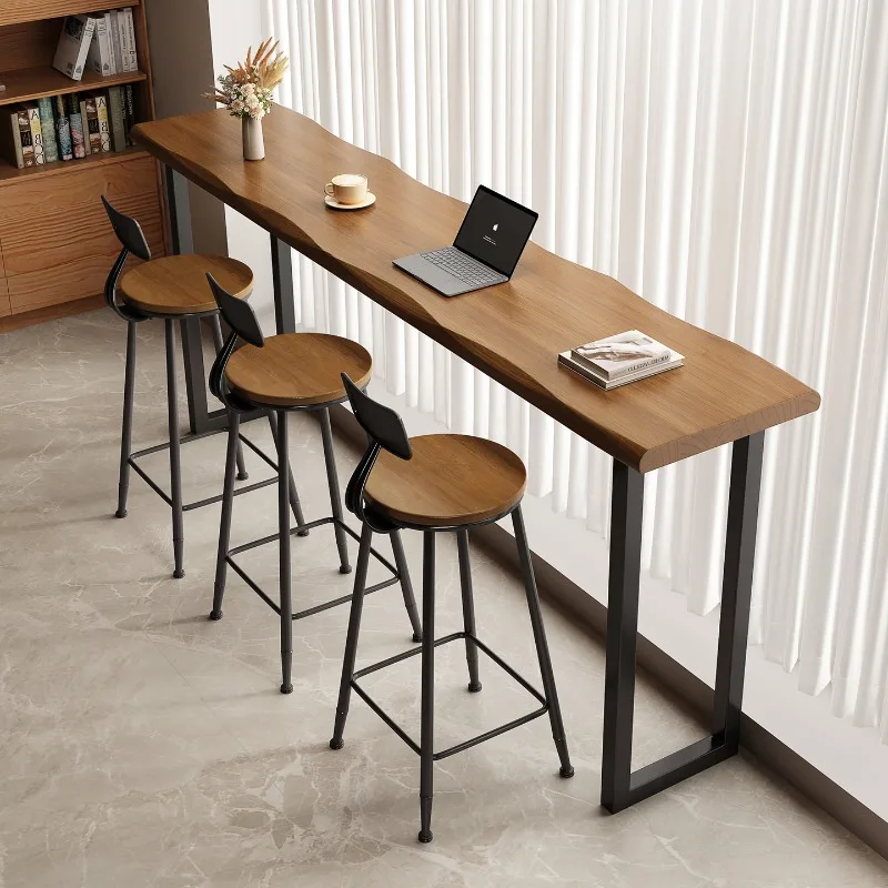 

Балкон, домашний барный стол, простое окно из массива дерева, длинная полоска у стены, узкий стол, чай с молоком, кофейня, высокий стол и ча