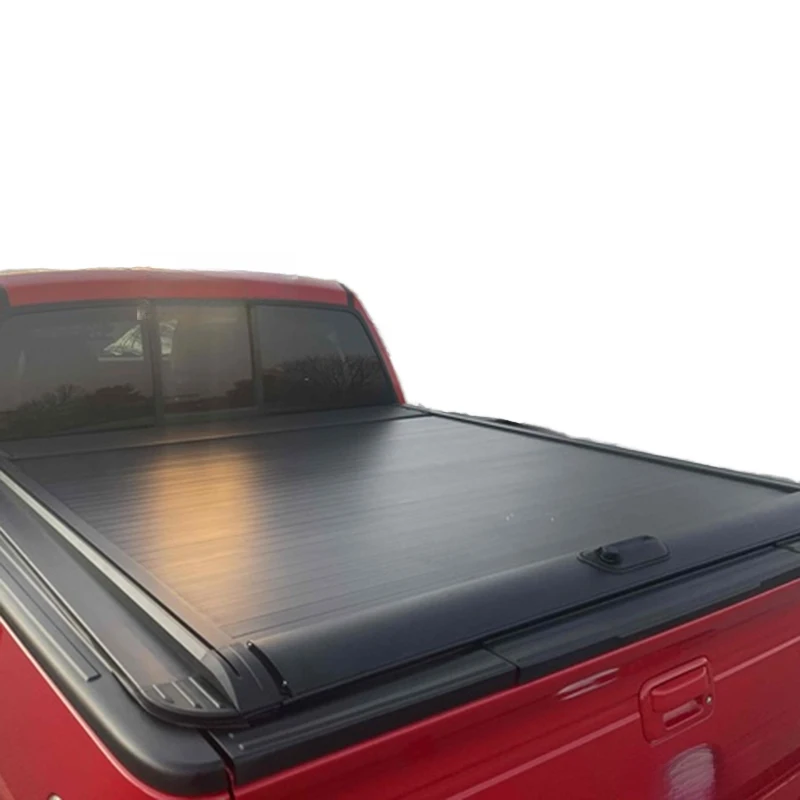 Heavy Duty Folding Roller Shutter Truck Bed Cover for F-150, Tacoma, Ram 1500, Silverado, Sierra, Colorado & Canyon