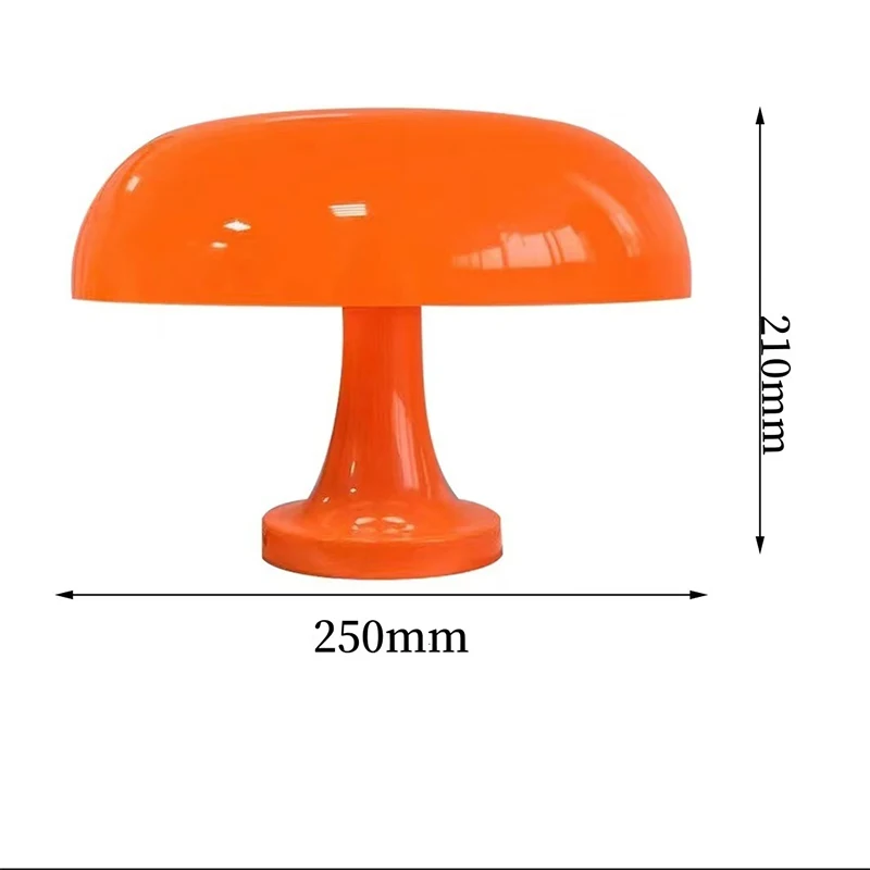 LED classic mushroom table lamp bedroom bedside living room bedside study hotel decorative lighting modern simple table lamp