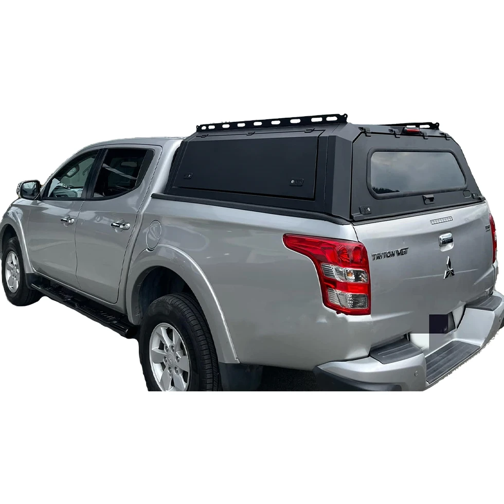 

Factory Direct Tailored sizes hard top aluminum canopy for Mitsubishi Triton L200 anti rusted waterproof tonneau cover